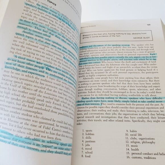 Vintage Speech A Basic Text by Robert C. Jeffrey GUC - Picture 8 of 10